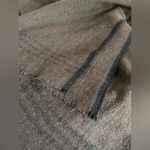 AUNTIE OTI Brown Wool Large Blanket